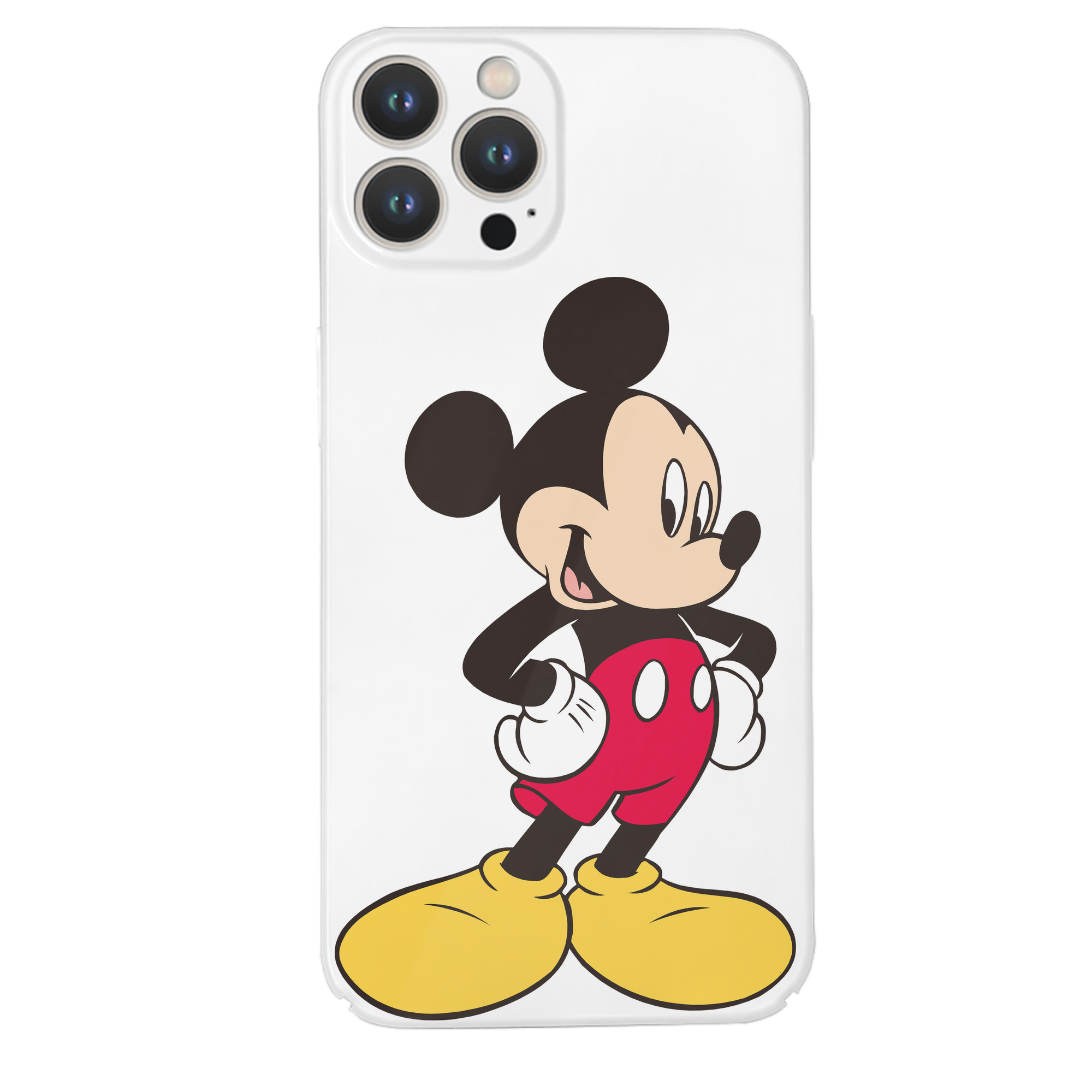 （画像用） ミッキーマウス Mickey Mouse 【iPhone 14シリーズ対応】ハードケース